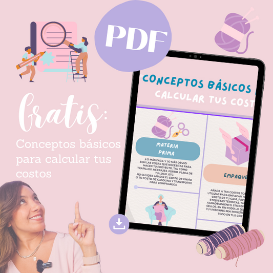 Conceptos básicos para calcular tus costos
