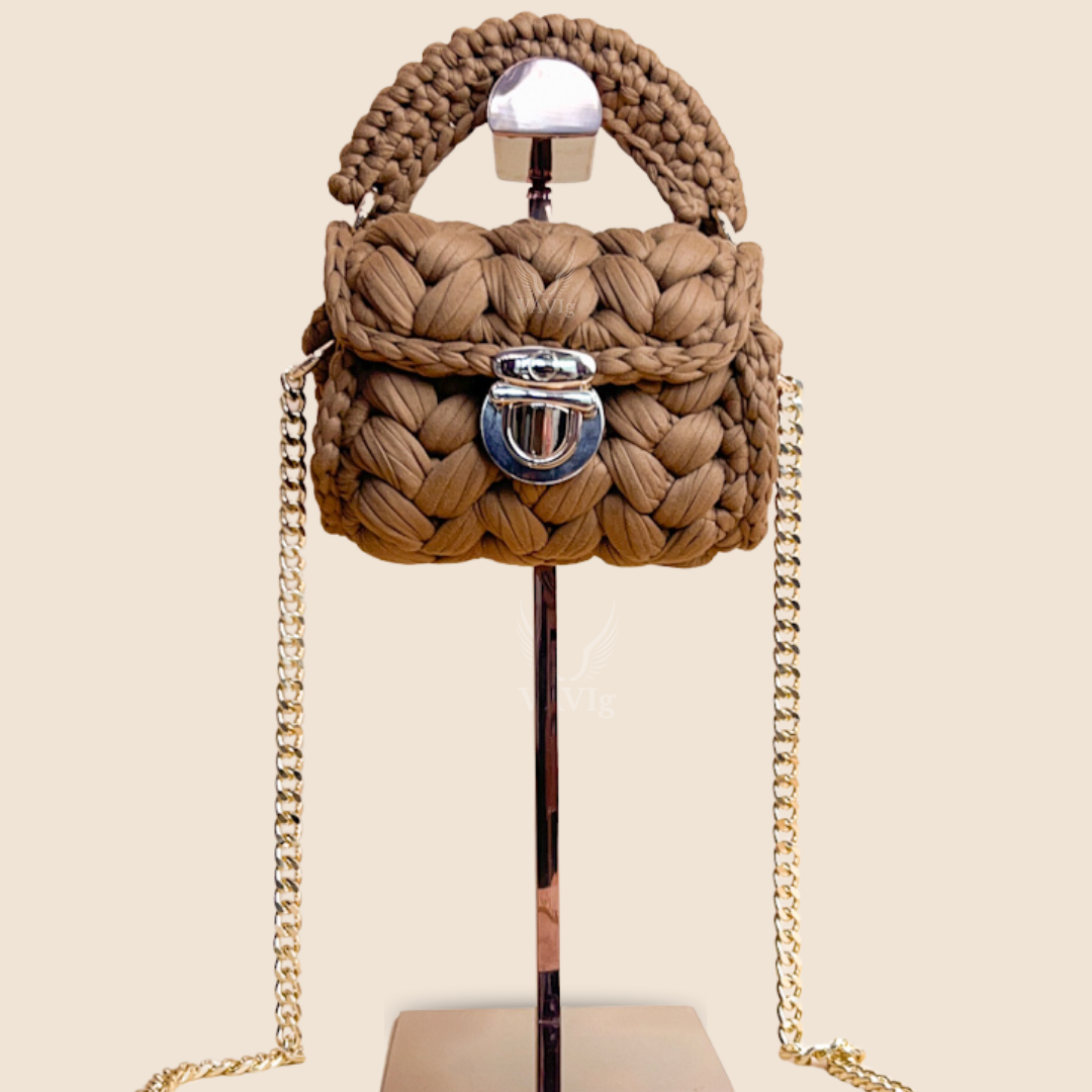 Bolso Mini Bubble-Chocolate
