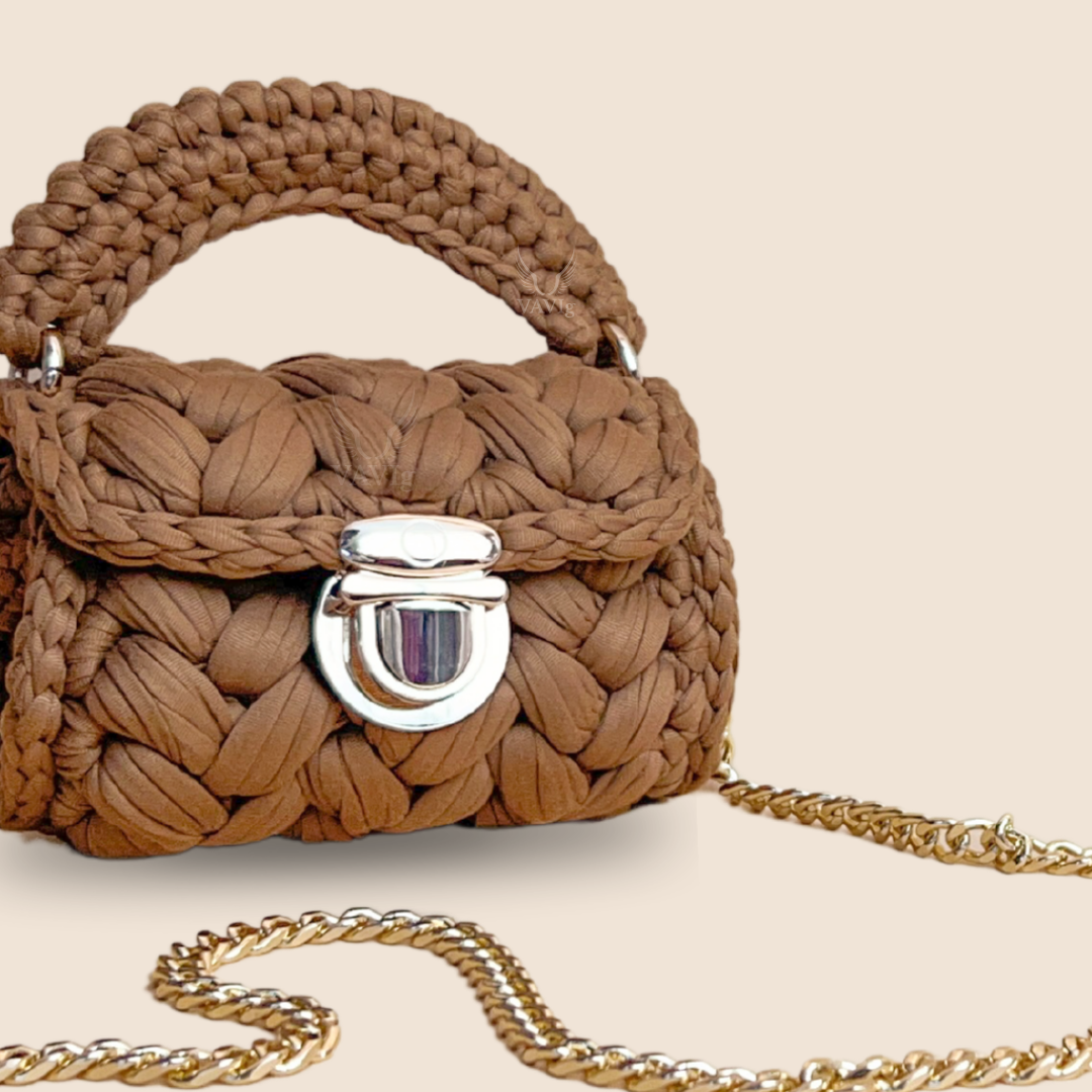 Bolso Mini Bubble-Chocolate