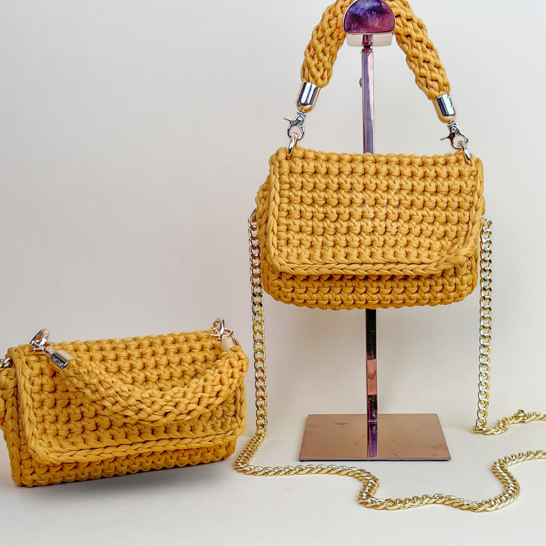 Bolso Petite Mostaza Oro