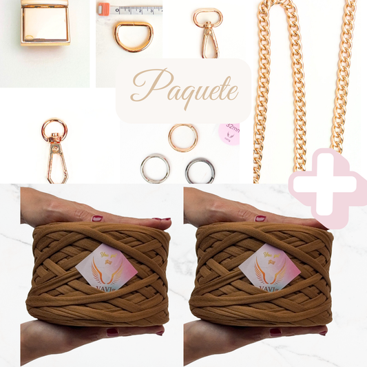 Set Bolso Bubble – Oro