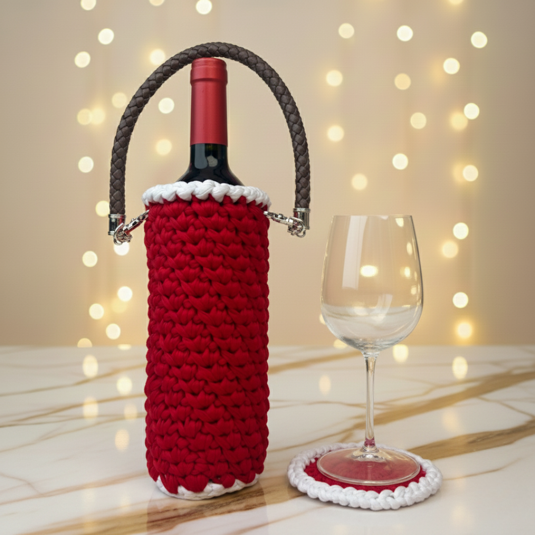 Portavinos con Portacopa y Correa