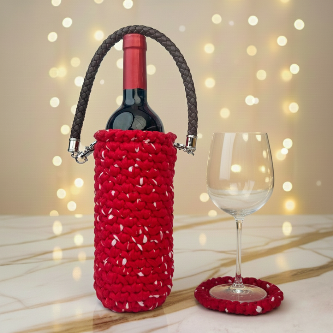 Portavinos con Portacopa y Correa