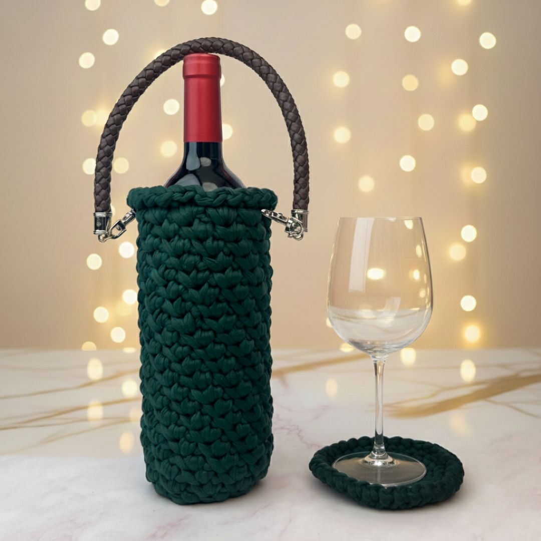 Portavinos con Portacopa y Correa