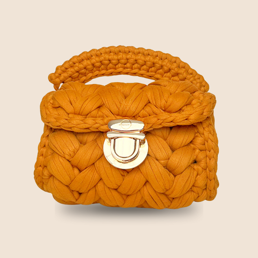 Bolso Mini Bubble - Mostaza Oro