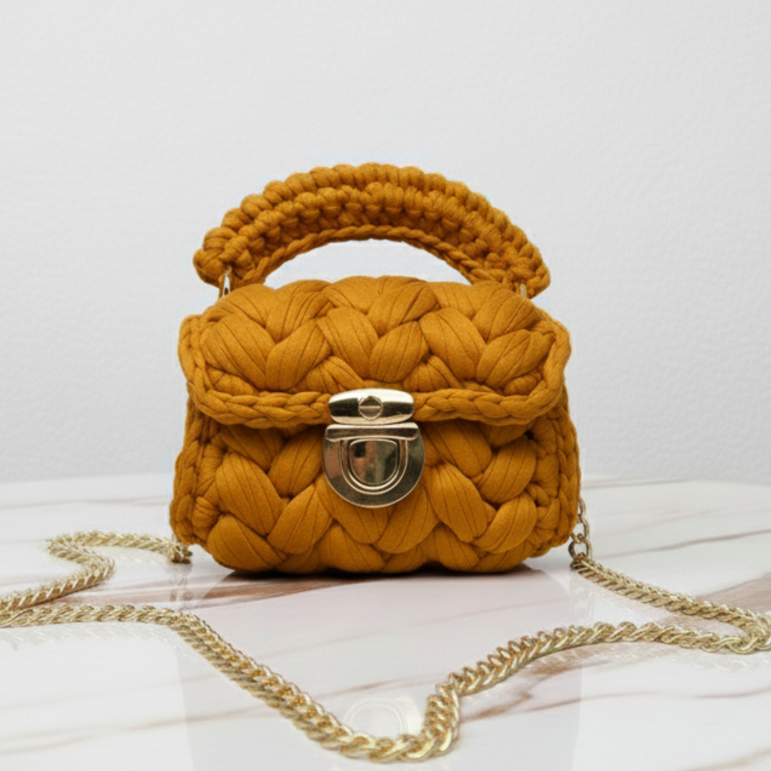 Bolso Mini Bubble - Oro