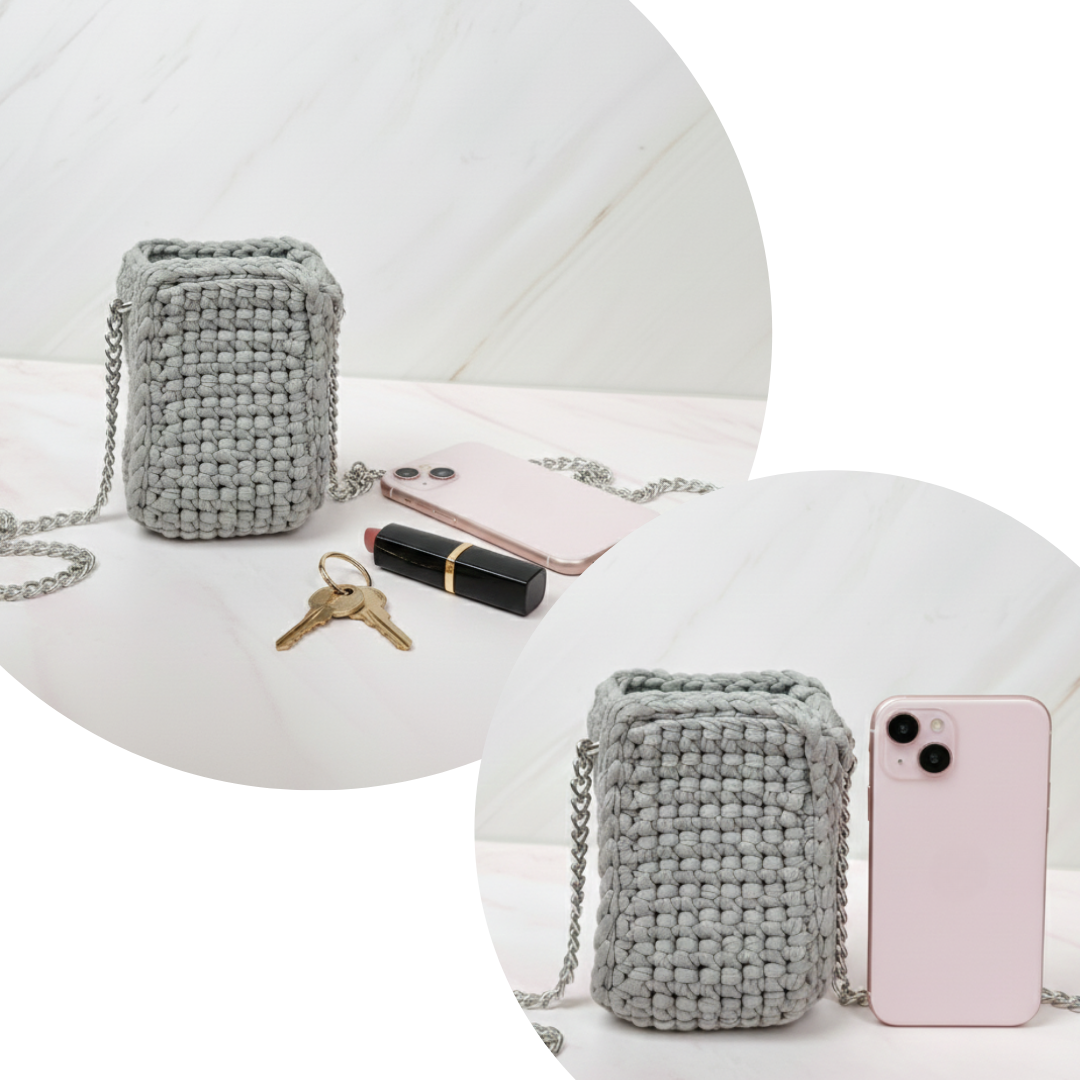 Bolso Phone-Plata