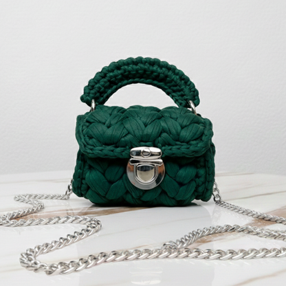 Bolso Mini Bubble - Plata